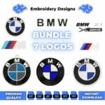 Bundle 7 BMW Logo Embroidery Design