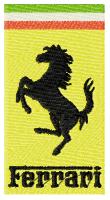 Logo Ferrari Escudo Embroidery