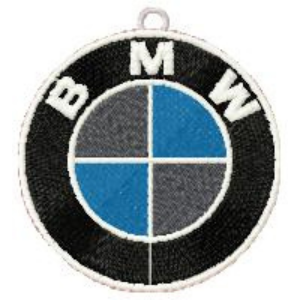 BMW Keychain Embroidery Design